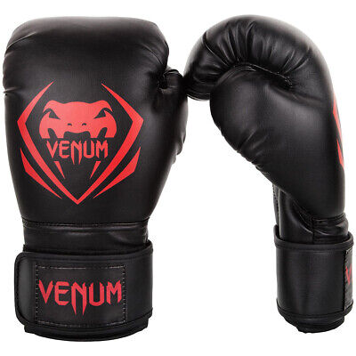 Contender Boxing Gloves - Black/Red